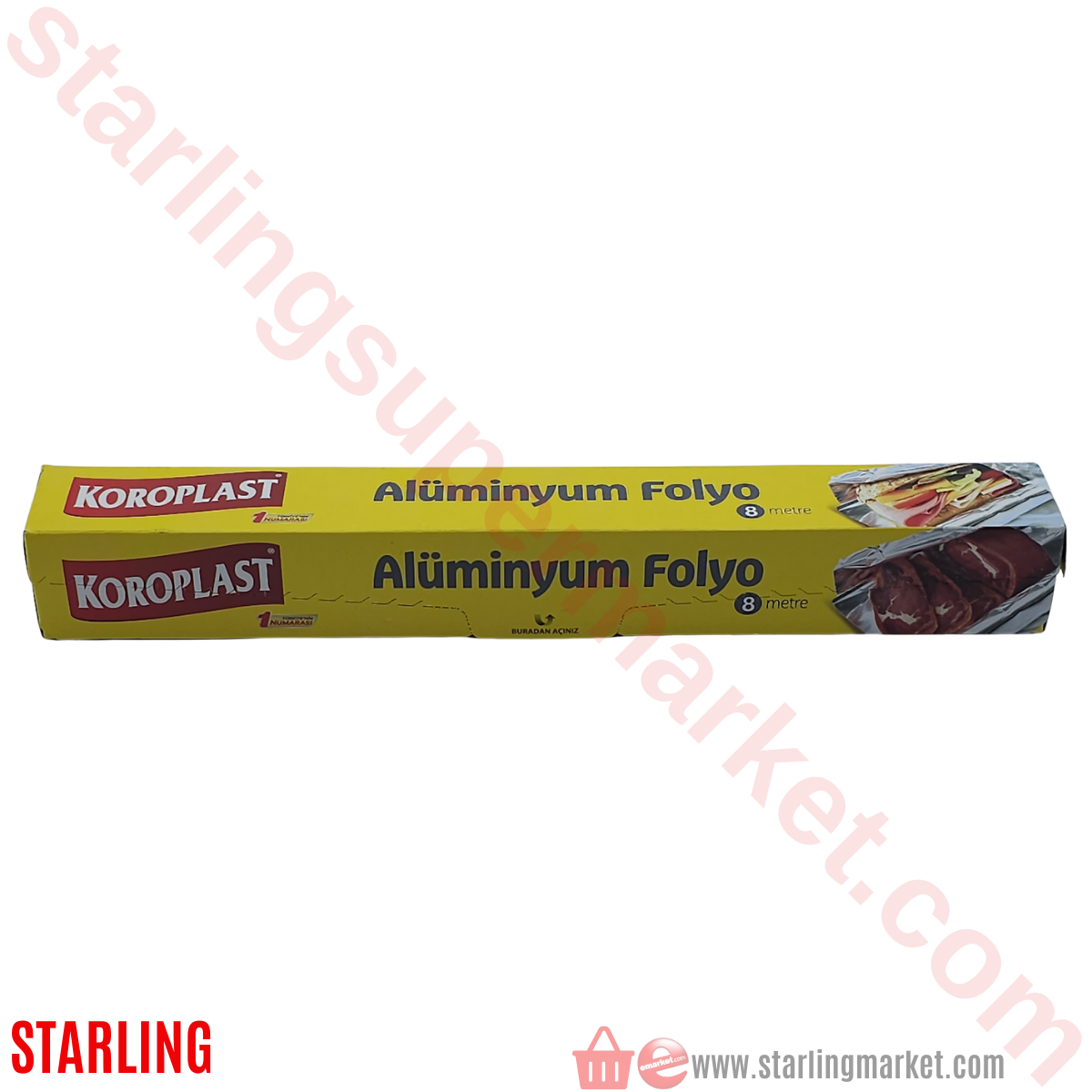 KOROPLAST ALUMINYUM FOIL 30*8 CM
