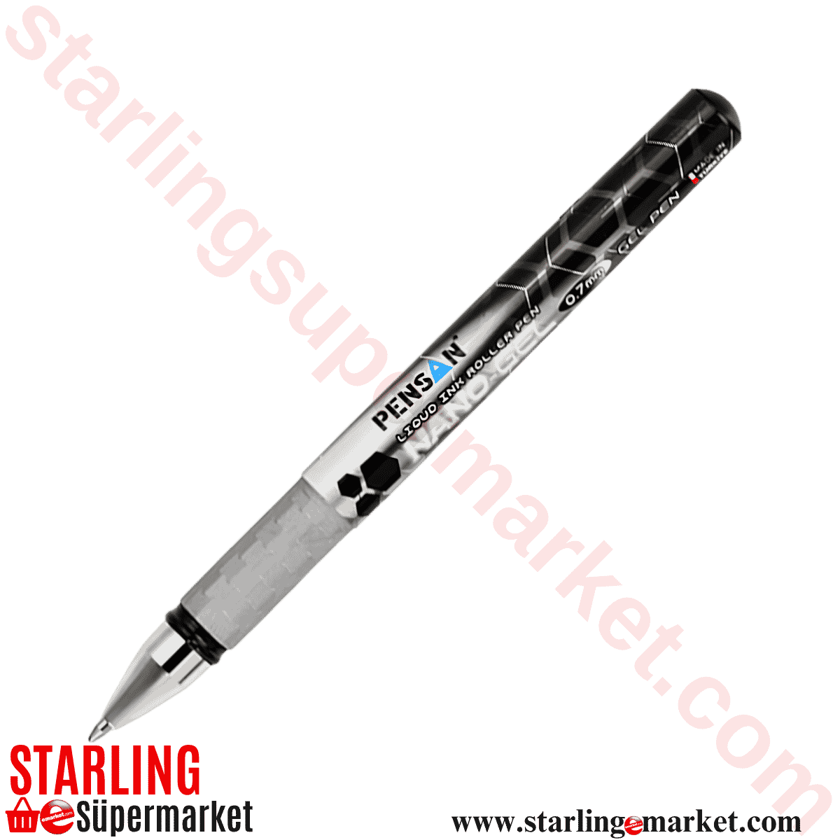 PENSAN NANO GEL ROLLER MAVI