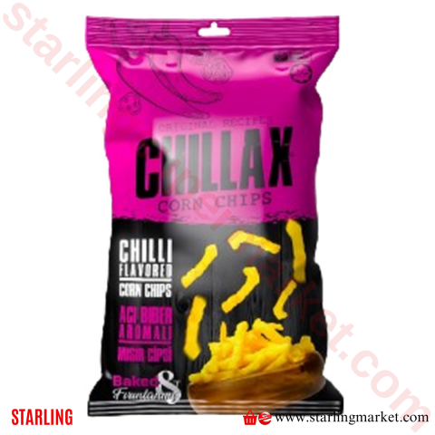 CHILLAX CORN CHIPS CHILLI 60 G