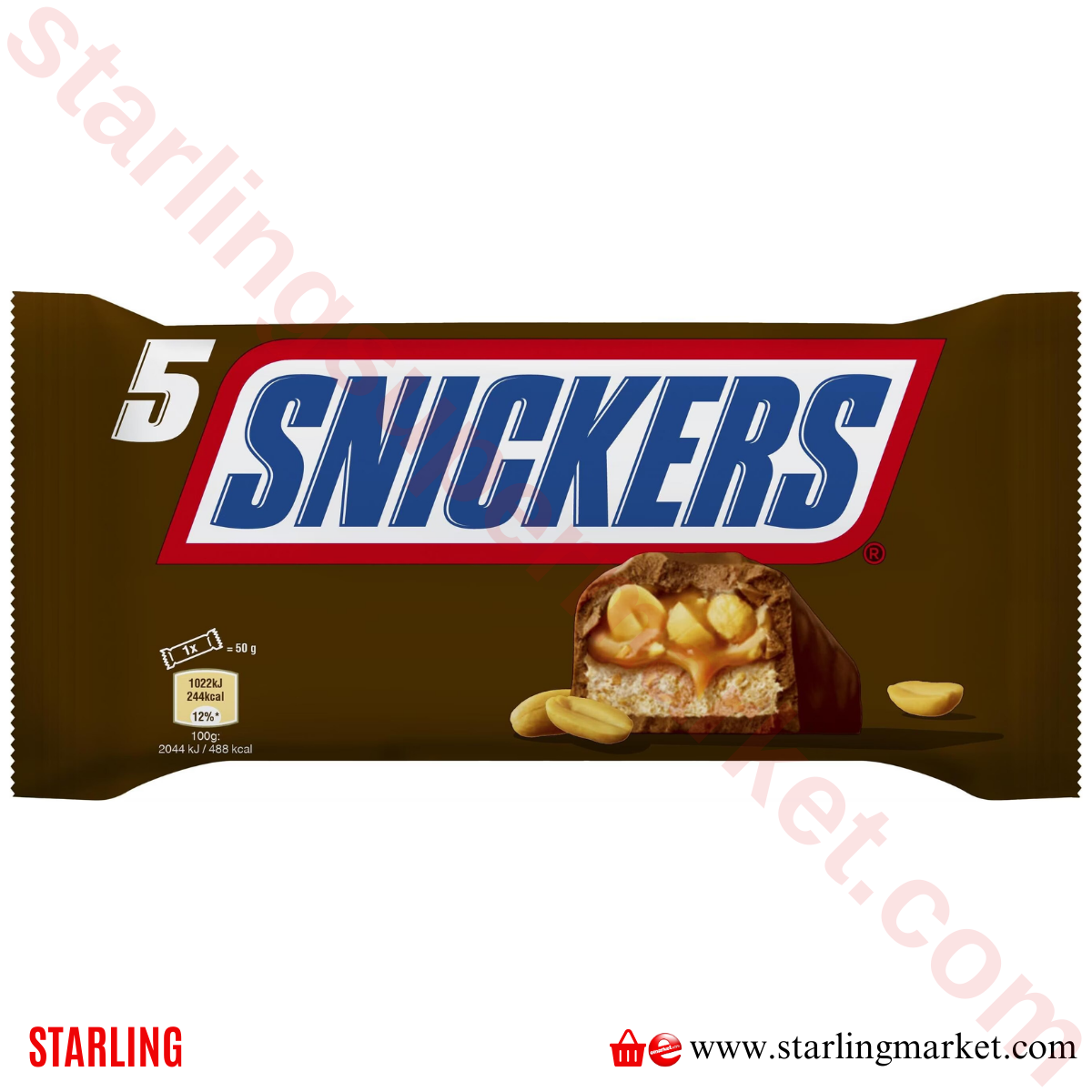 SNICKERS CIKOLATA 50 G 5 LI