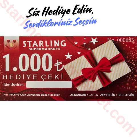 HEDİYE ÇEKİ