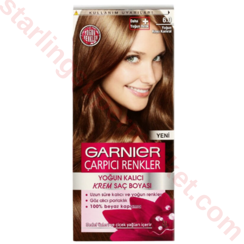 GARNIER COLOR SENSATION YOGUN KOYU KUMRAL 6.0