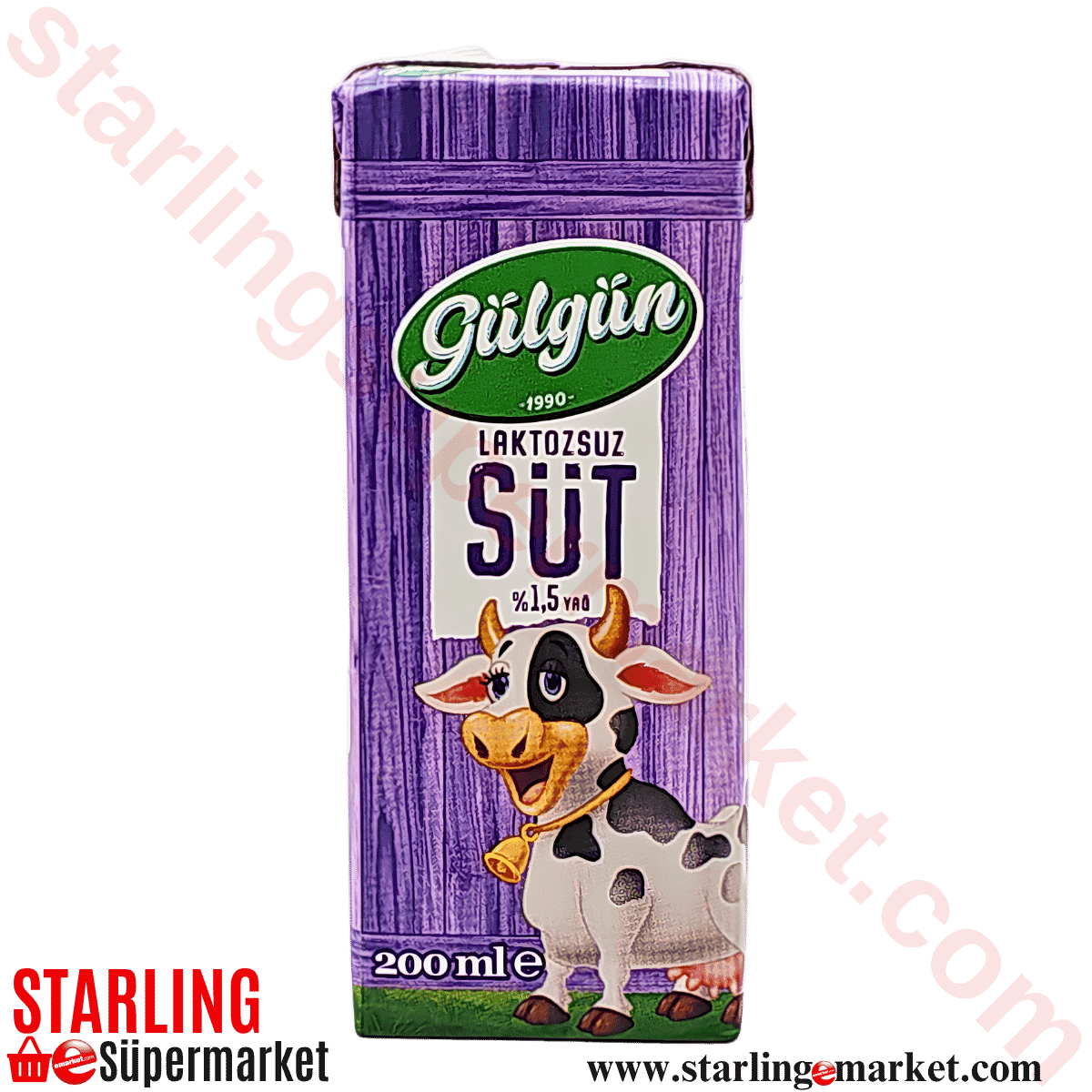 GULGUN UHT LAKTOZSUZ SUT 200 ML