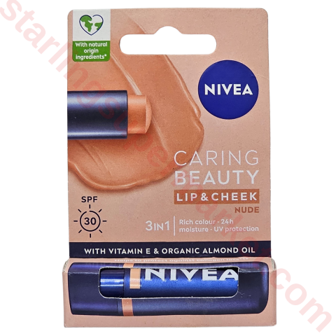 NIVEA LIP CARE BEAUTY NUDE 4.8 G
