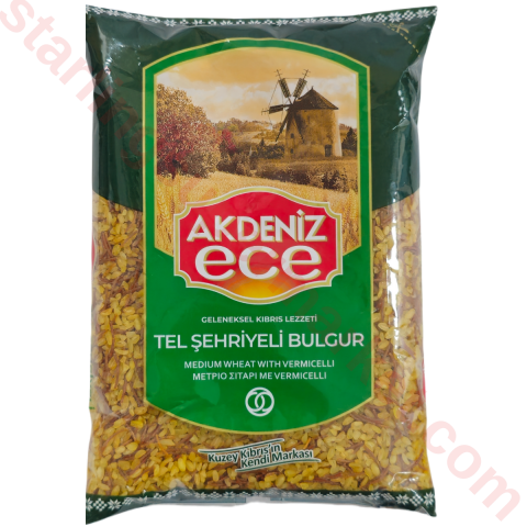AKDENIZ ECE BULGUR PILAVLIK TEL SEHRIYELI 750 G
