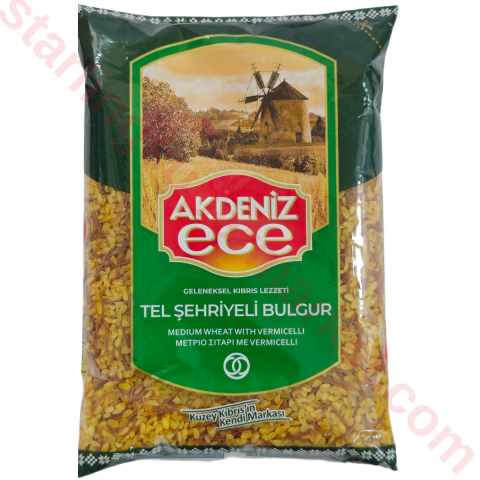AKDENIZ ECE BULGUR PILAVLIK TEL SEHRIYELI 750 G