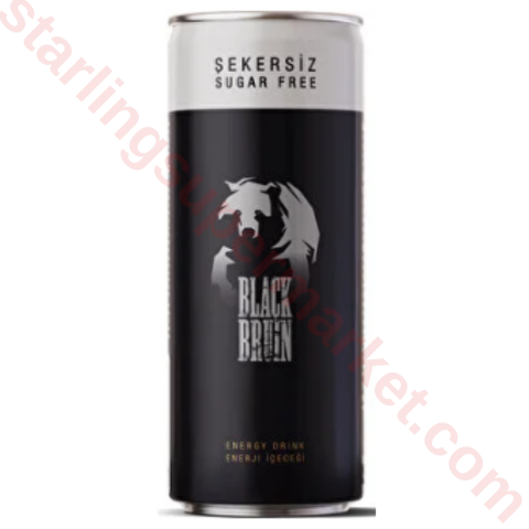 BLACK ENERJI ICECEGI BRUIN SEKERSIZ 250 ML