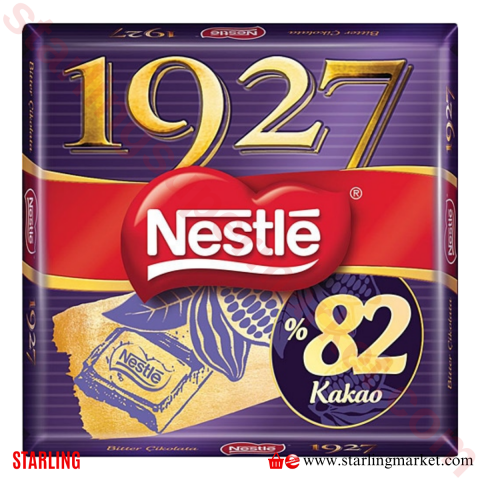 NESTLE 1927 CIKOLATA BITTER %82 KARE 60 G