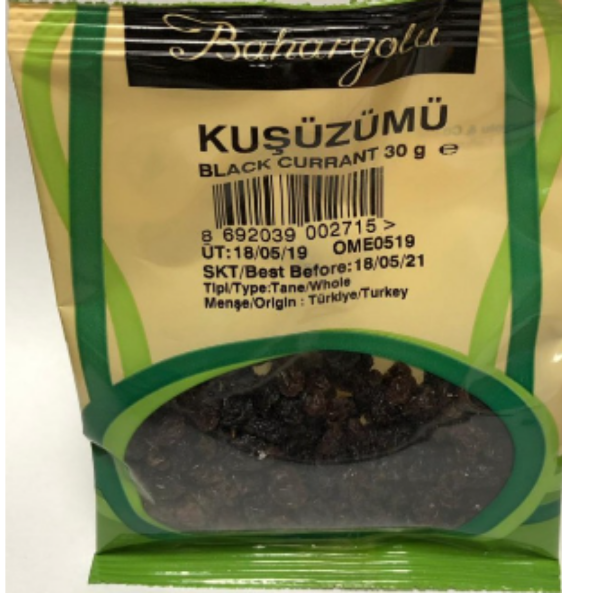 BAHARYOLU KUSUZUMU TANE 30 G