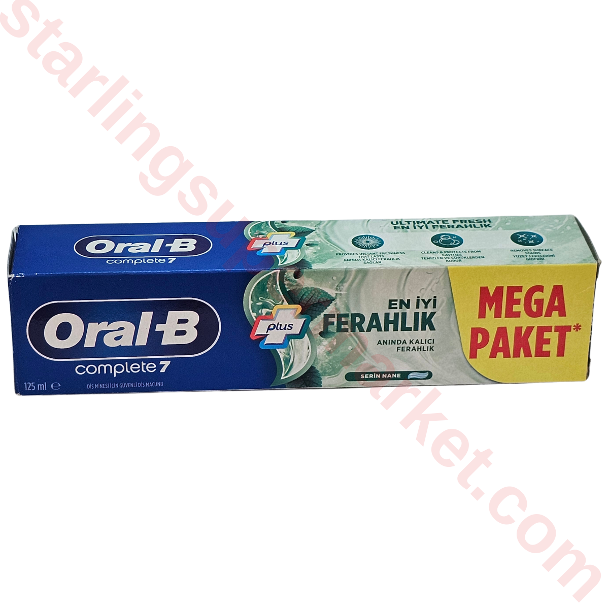 ORAL B DIS MACUNU KOMPLE 7 EN IYI FERAHLIK 125 ML