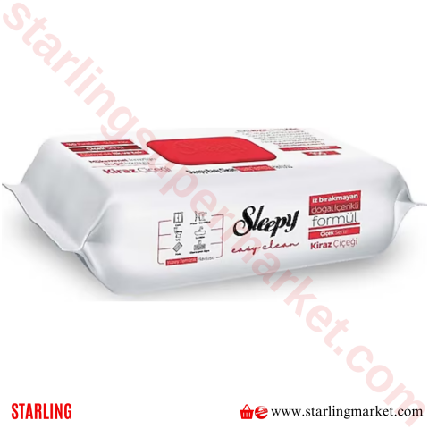 SLEEPY YUZEY TEMIZLIK HAVLUSU KIRAZ BAHCESI 100 LU