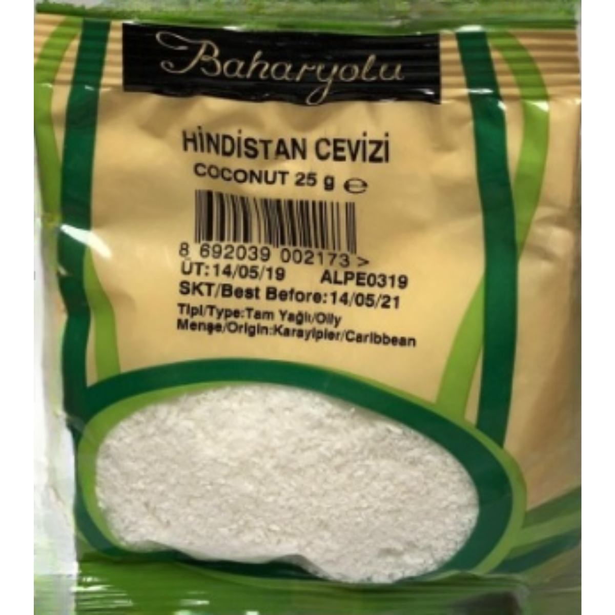 BAHARYOLU HINDISTAN CEVIZI 250 G