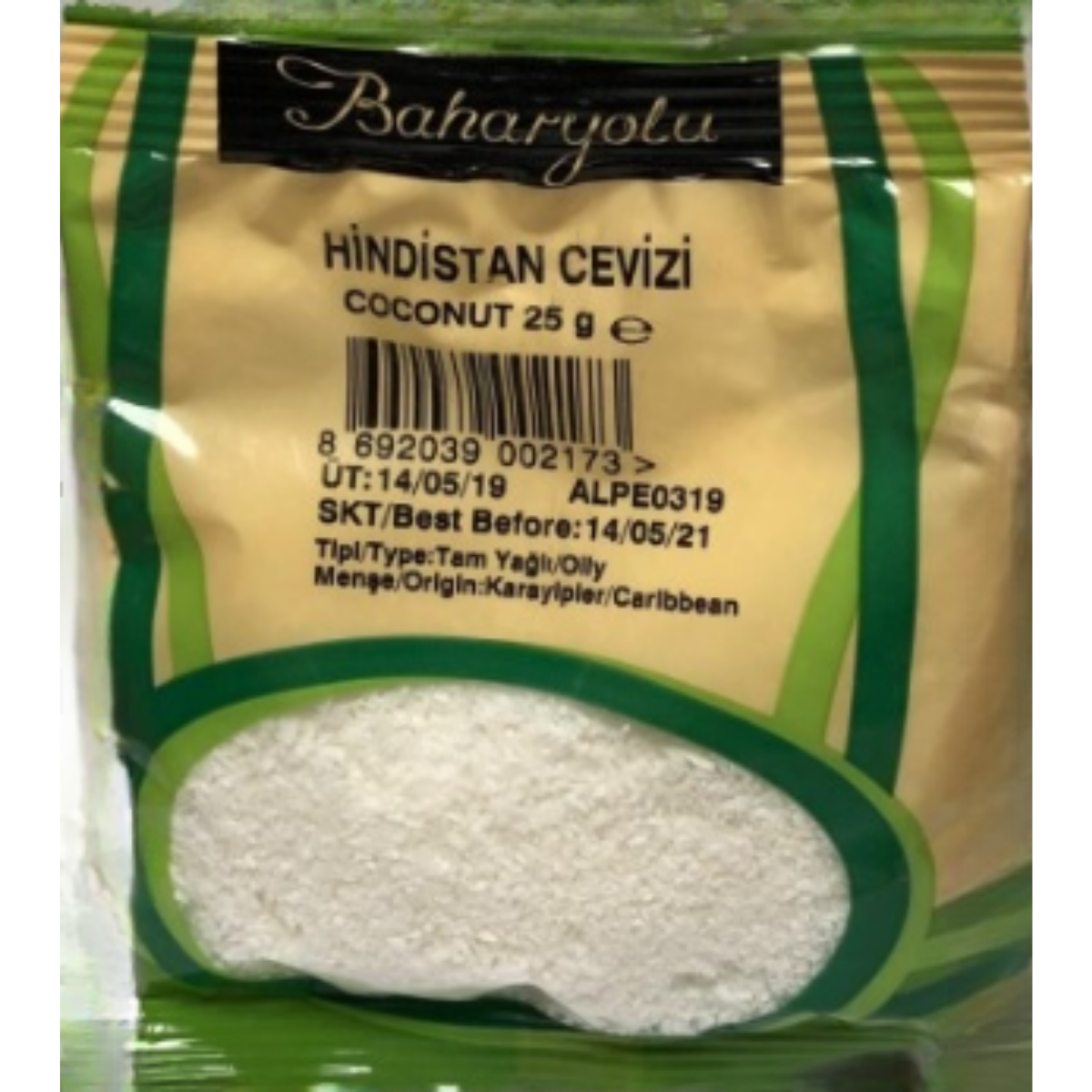BAHARYOLU HINDISTAN CEVIZI 250 G