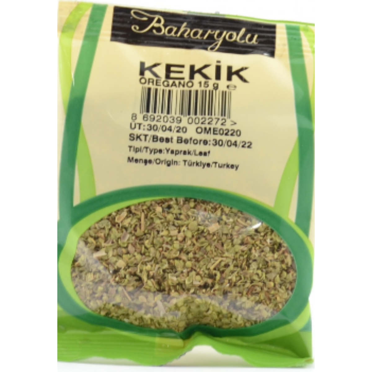 BAHARYOLU KEKIK YAPRAK 15 G