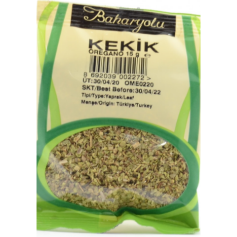 BAHARYOLU KEKIK YAPRAK 15 G