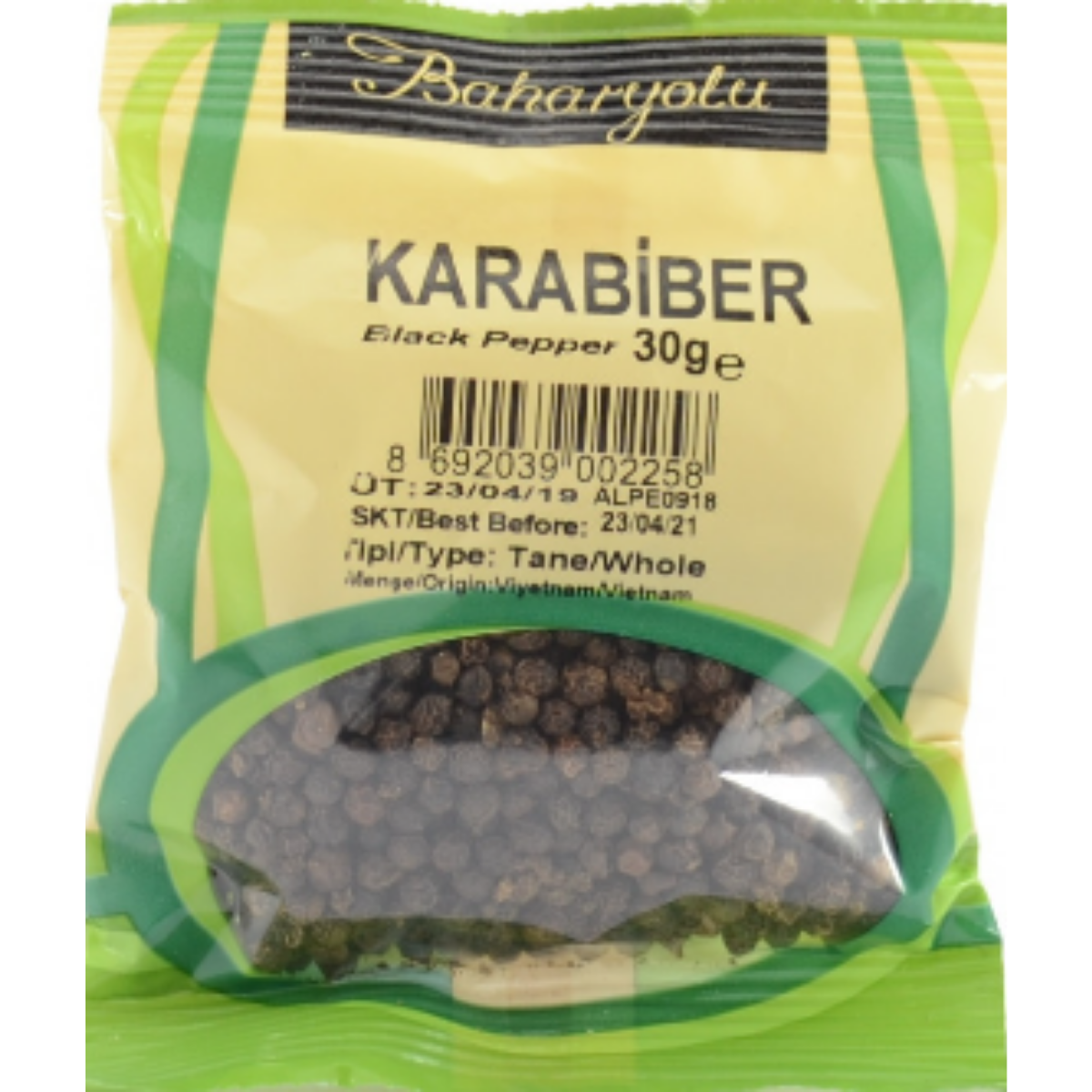 BAHARYOLU KARABIBER TANE 30 G