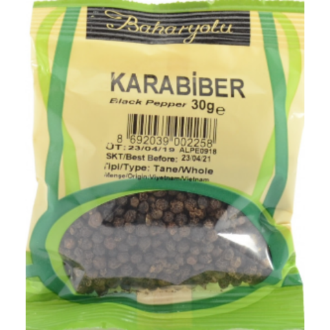 BAHARYOLU KARABIBER TANE 30 G