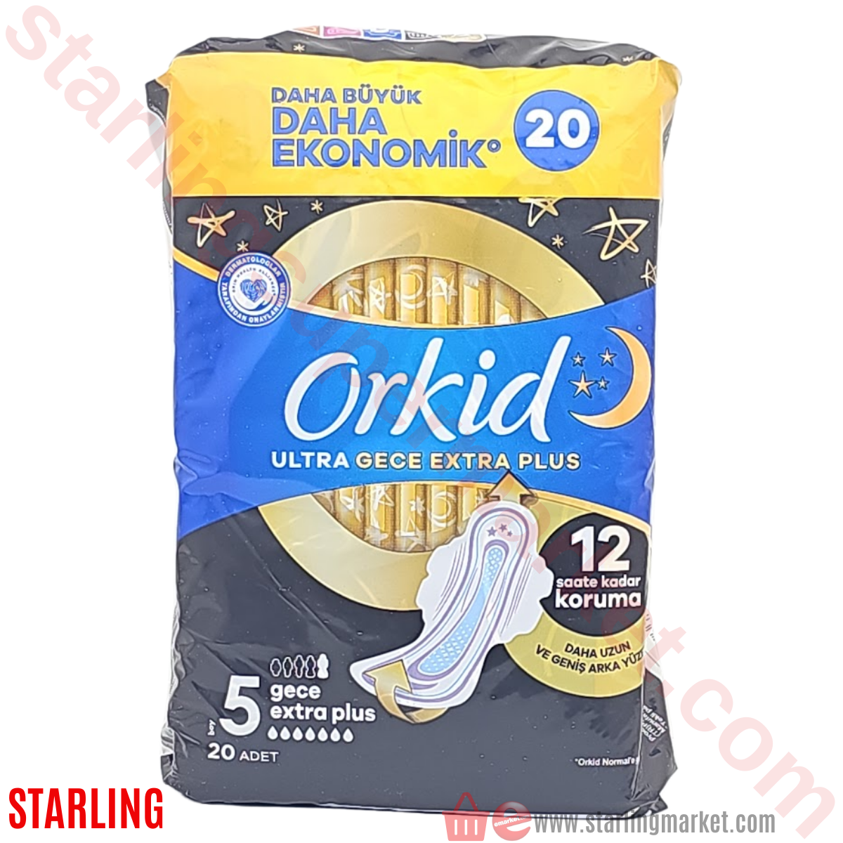 ORKID ULTRA EXTRA GECE PLUS 20 LI