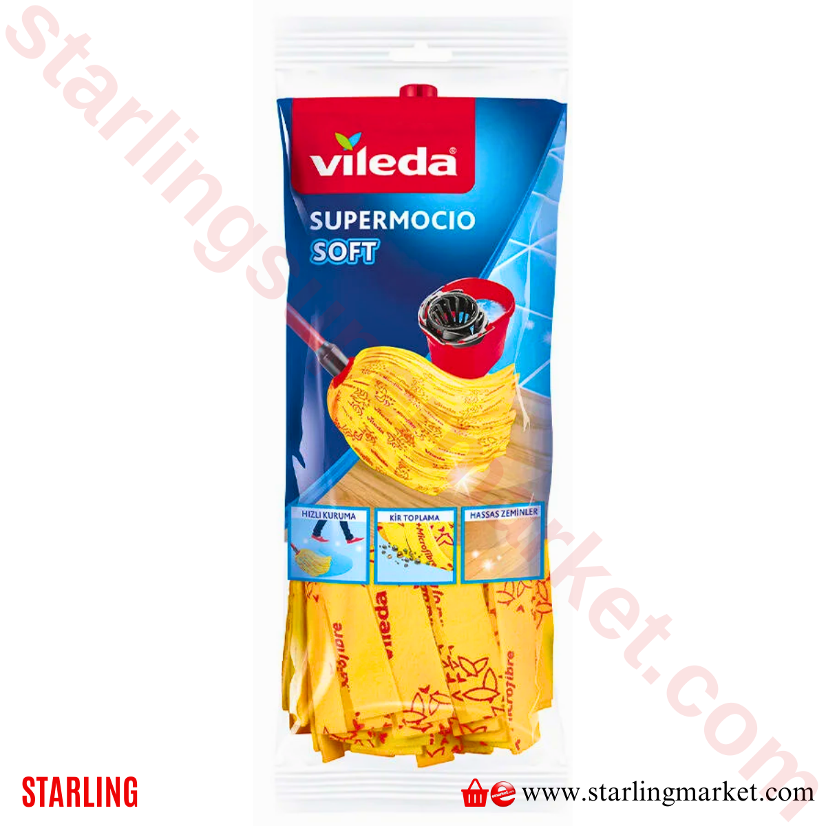 VILEDA PASPAS MIKROFIBER SOFT KLASIK