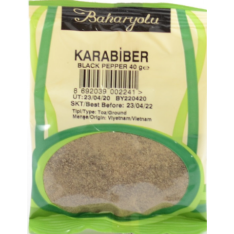 BAHARYOLU KARABIBER TOZ 40 G