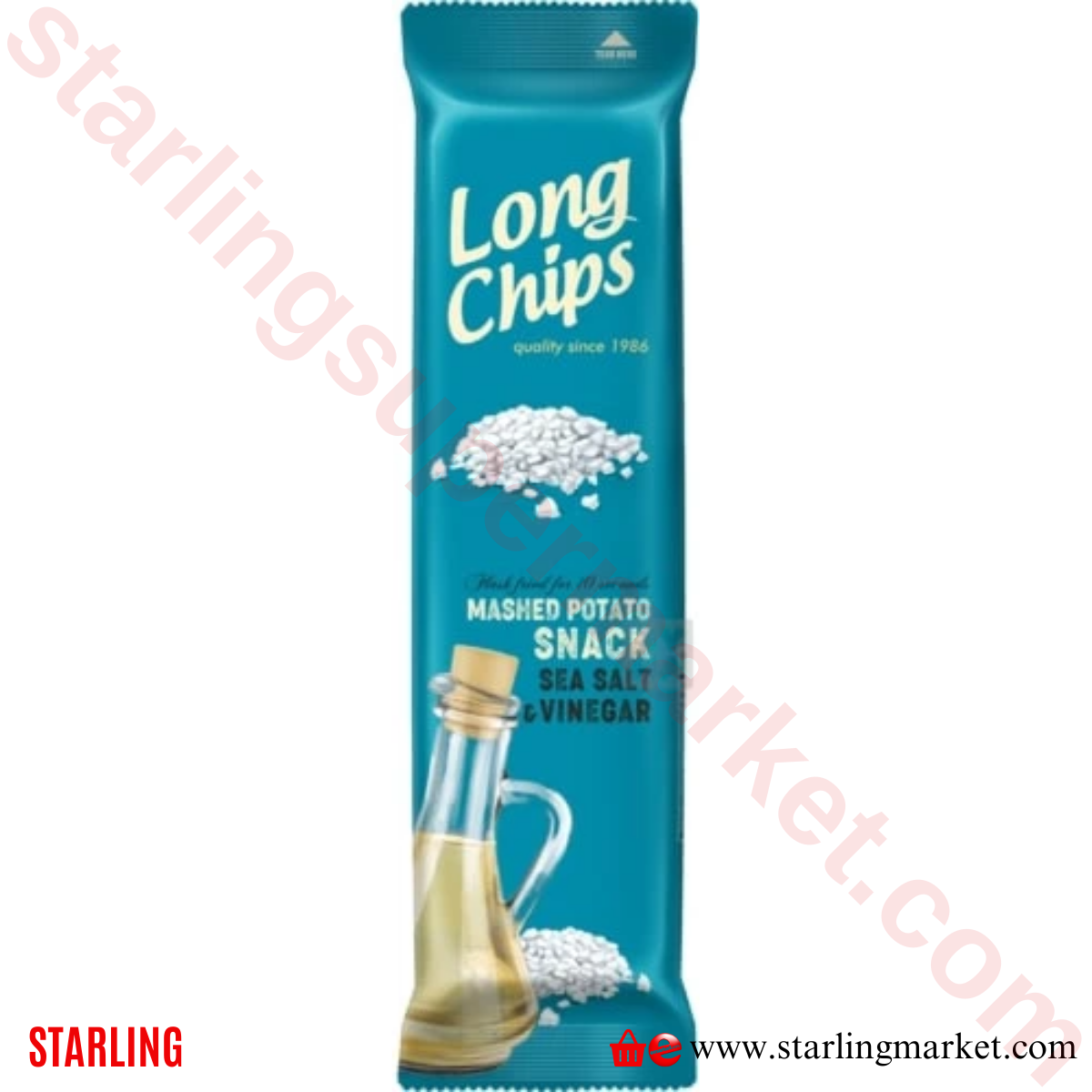 LONG CHIPS SEA SALT&VINEGAR 75 G