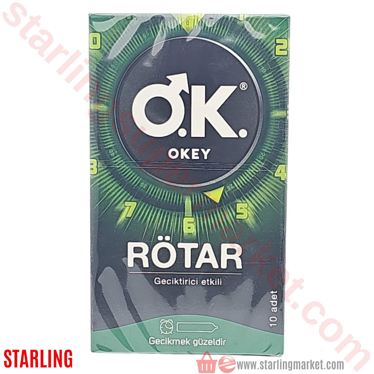 OK PREZERVATIF ROTAR 10 LU