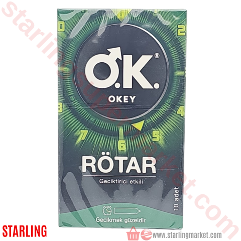 OK PREZERVATIF ROTAR 10 LU