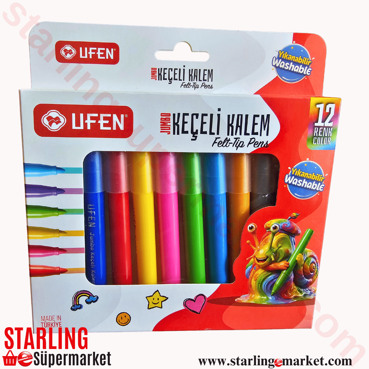 UFEN 12 RENK KECELI JUMBO