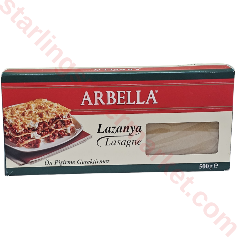 ARBELLA MAKARNA LAZANYA 500 G
