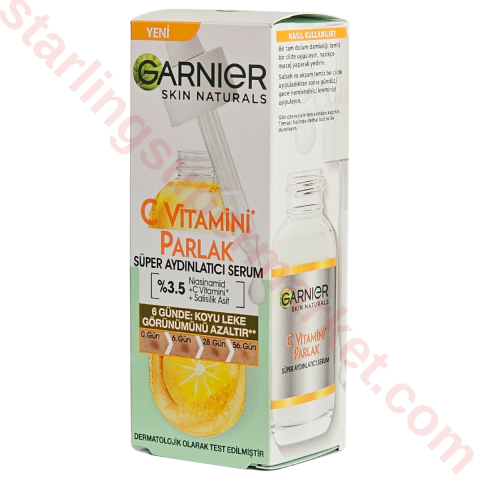GARNIER SERUM AYDINLATICI C VITAMINI PARLAK 30 ML