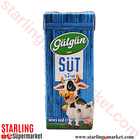 GULGUN UHT YAGLI SUT 200 ML