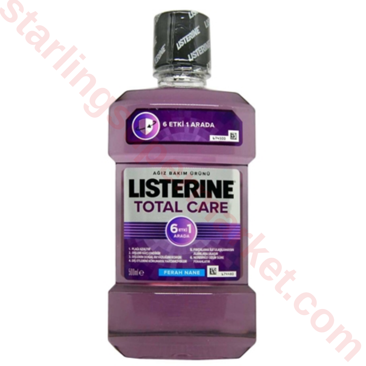 LISTERINE AGIZ SUYU TOTAL CARE NANE 500 ML