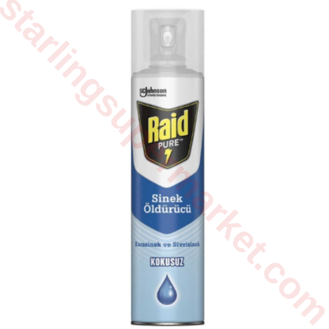 RAID PURE SINEK OLDURUCU KOKUSUZ 300 ML