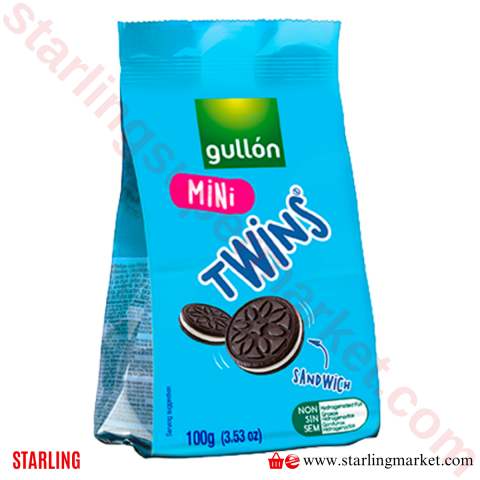 GULLON BISKUVI MINI TWINS 100 G