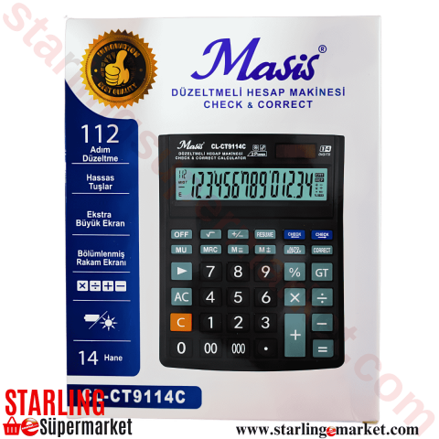 MASIS HESAP MAKINASI