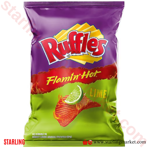 RUFFLES SUPER BOY FLAMIN HOT ACI BIBER-MISKET LIMO