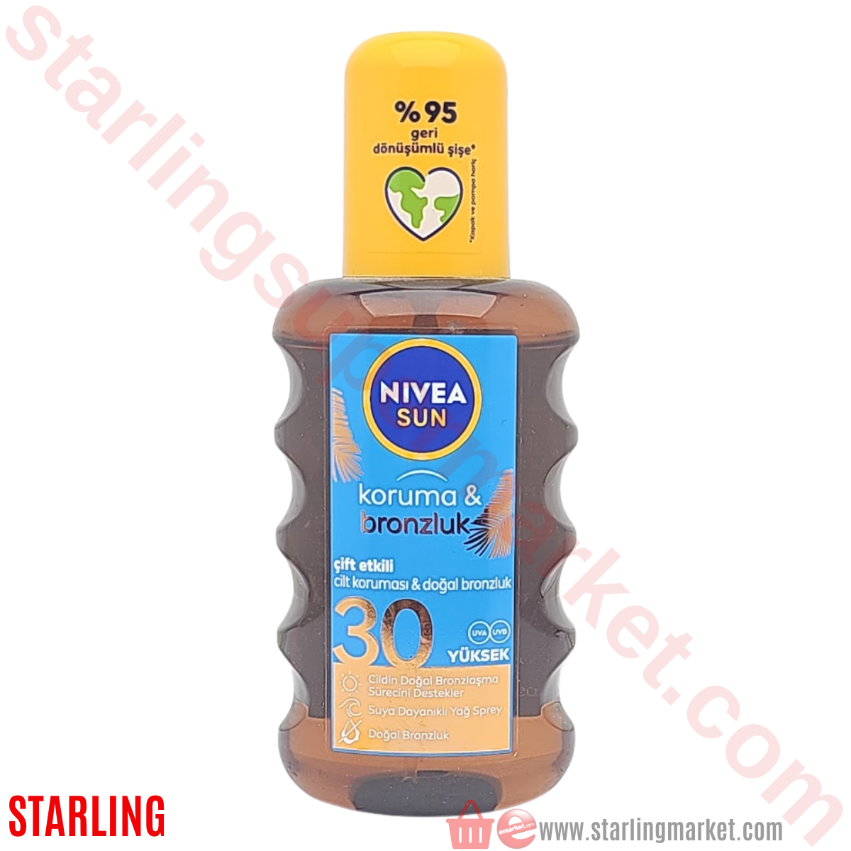 NIVEA SUN SPREY KORUMA&BRONZLUK YAG SPF30 200 ML