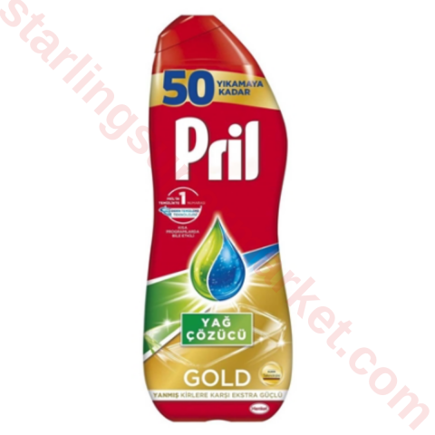 PRIL MAKINE JEL GOLD YAG COZUCU 900 ML