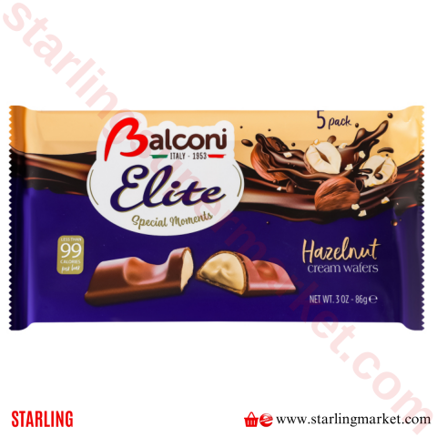 BALCONI KEK ELITE HAZELNUT 5*86 G