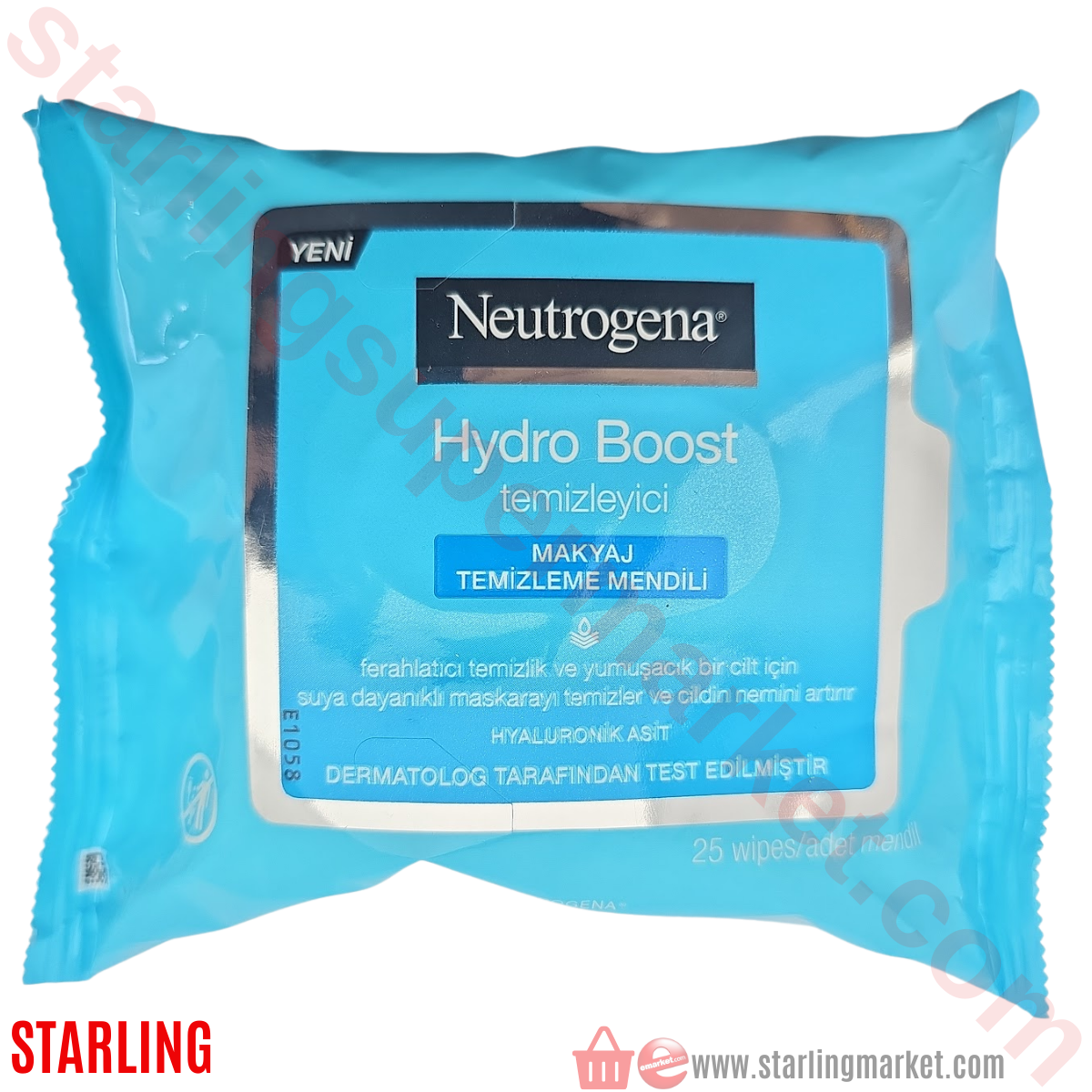 NEUTROGENA HB MAKYAJ TEMIZLEME MENDIL 25 LI