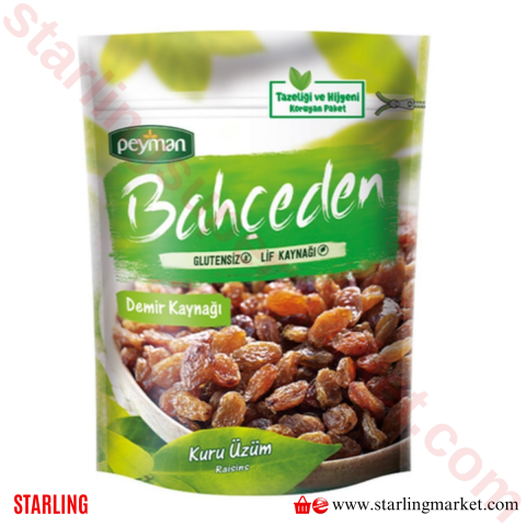 PEYMAN BAHCEDEN KURU MEYVE UZUM 150 G