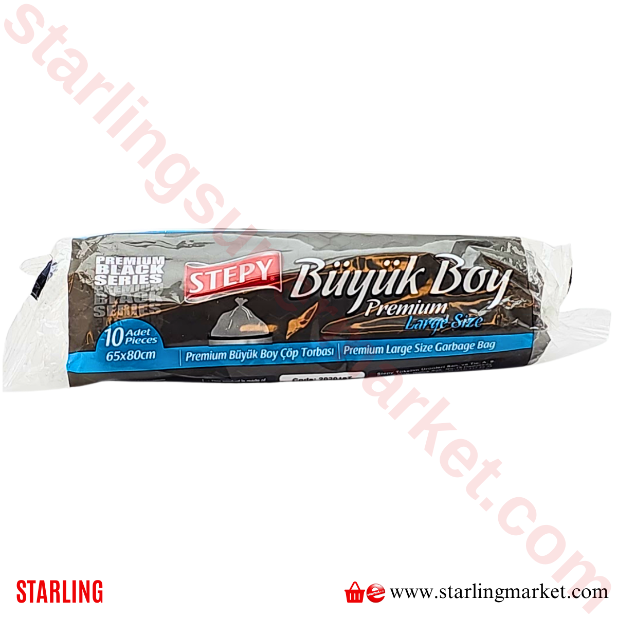 STEPY COP TORBASI BLACK EKONOMIK BUYUK BOY