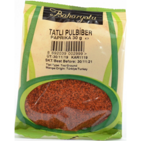 BAHARYOLU TATLI PULBIBER 30 G