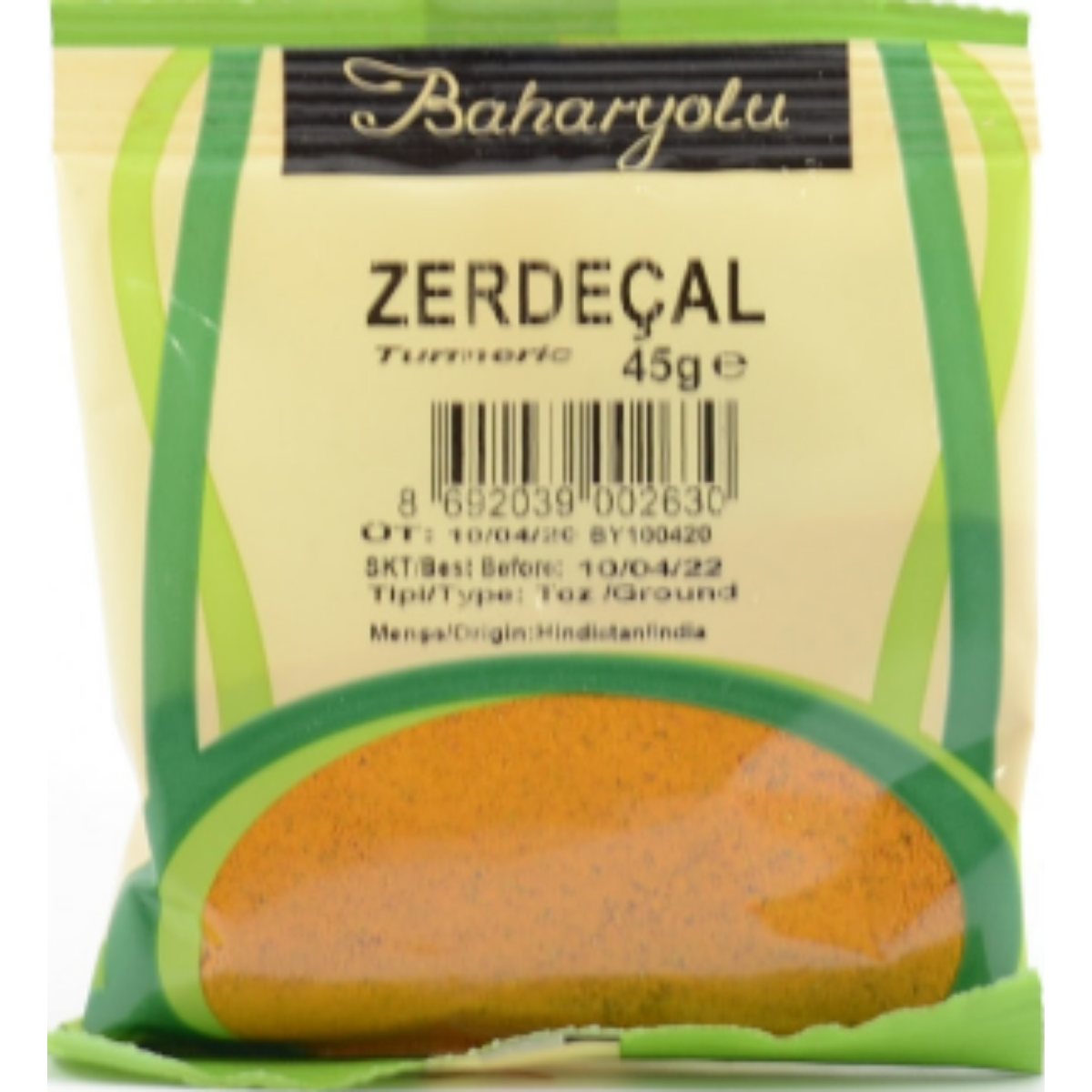 BAHARYOLU ZERDECAL TOZ 45 G