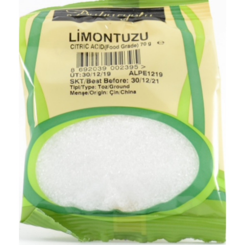 BAHARYOLU LIMONTUZU TOZ 70 G