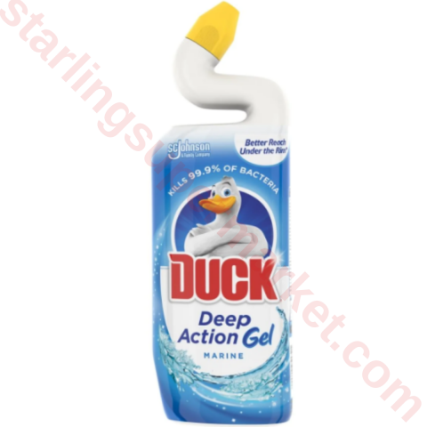 TOILET DUCK KLOZET TEMIZLEYICI GEL MARINE 750 ML