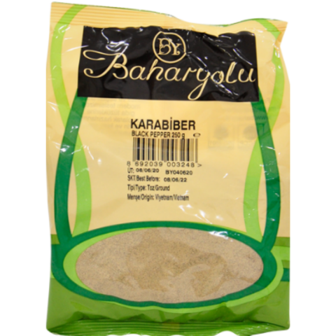 BAHARYOLU KARABIBER TOZ 250 G