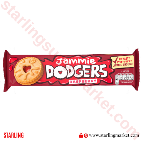 JAMMIE DODGERS RASPBERRY 140 G