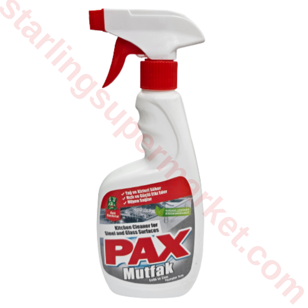 PAX MUTFAK TEMIZLEME SPREY CELIK CAM 500 ML