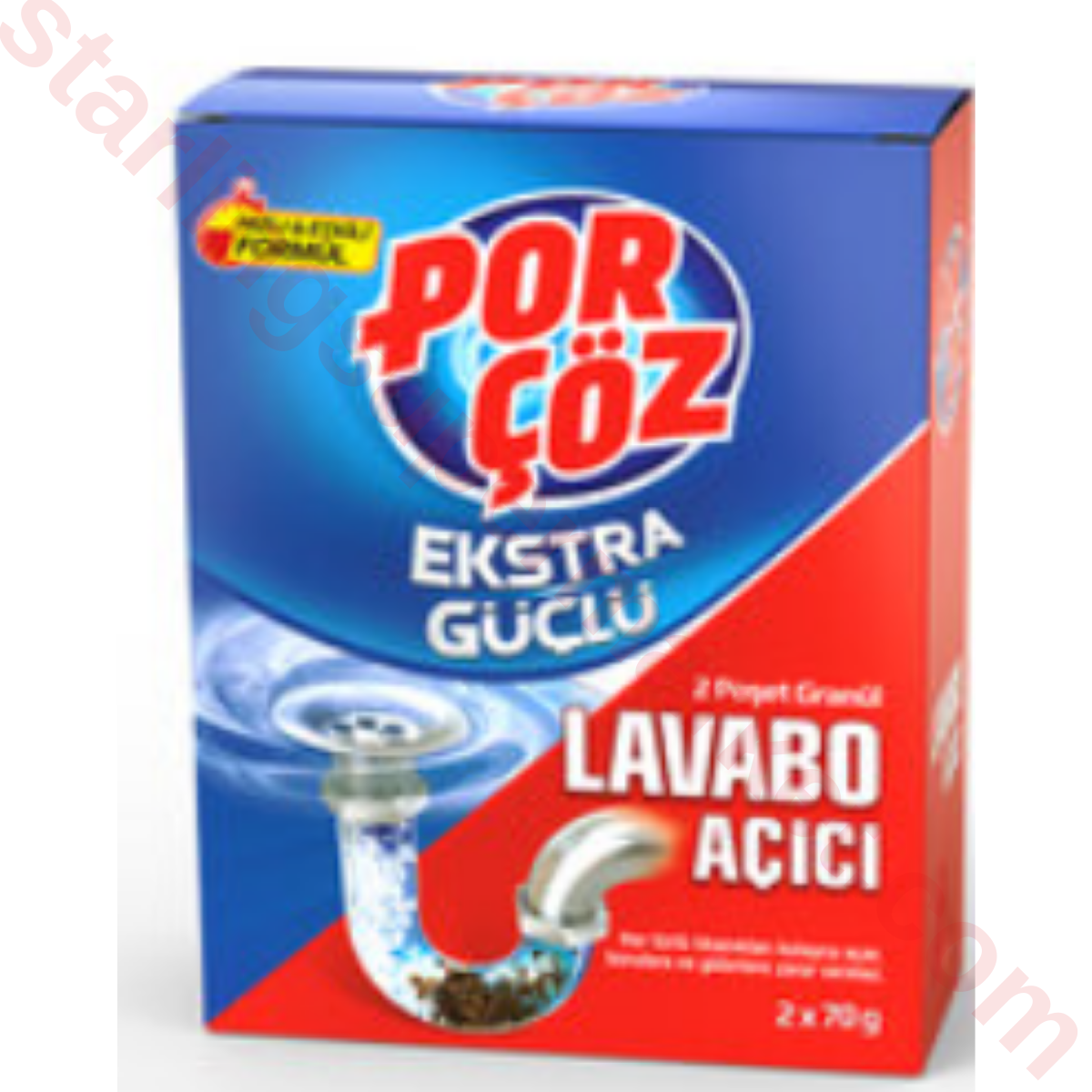 PORCOZ LAVABO ACICI TOZ 2*50 G